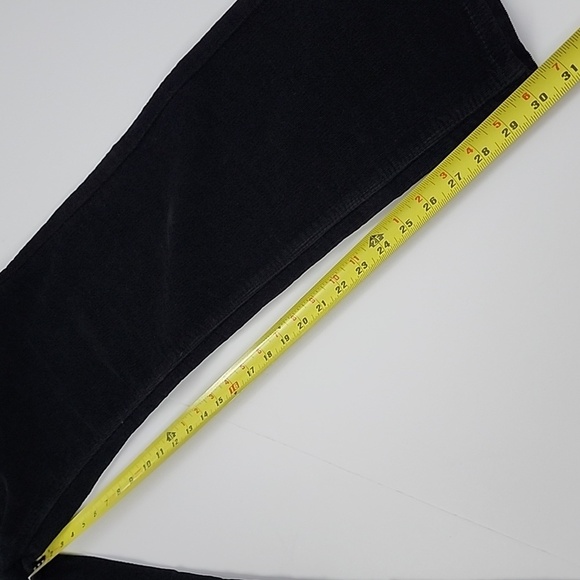 Parasuco 2016 Denim Women's Black Corduroy Pants Mid Rise Straight Leg Size 10 - Picture 15 of 15